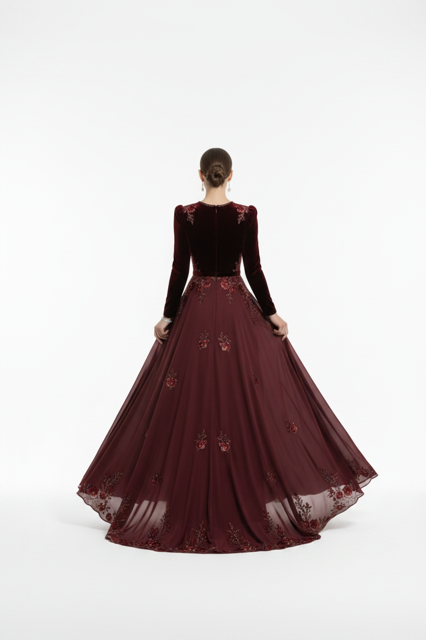 Back view