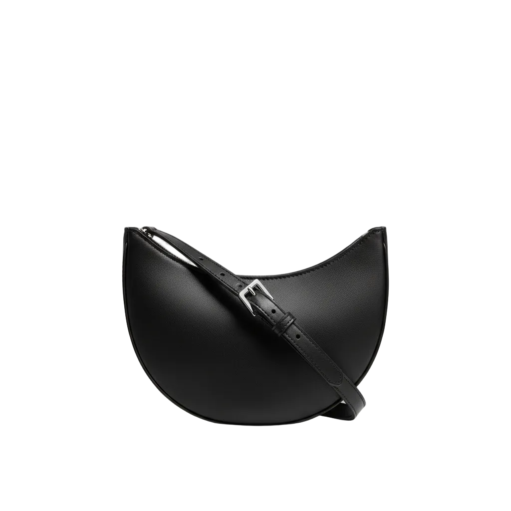Black Crescent Bag