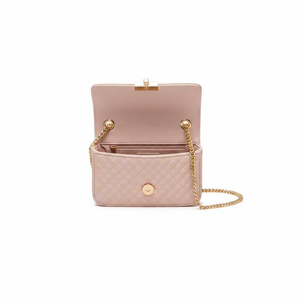 Blush bag open interior
