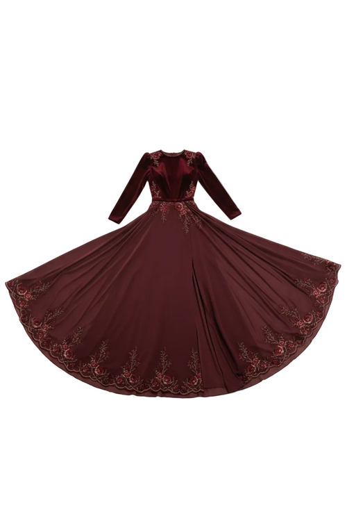 Dress only white background
