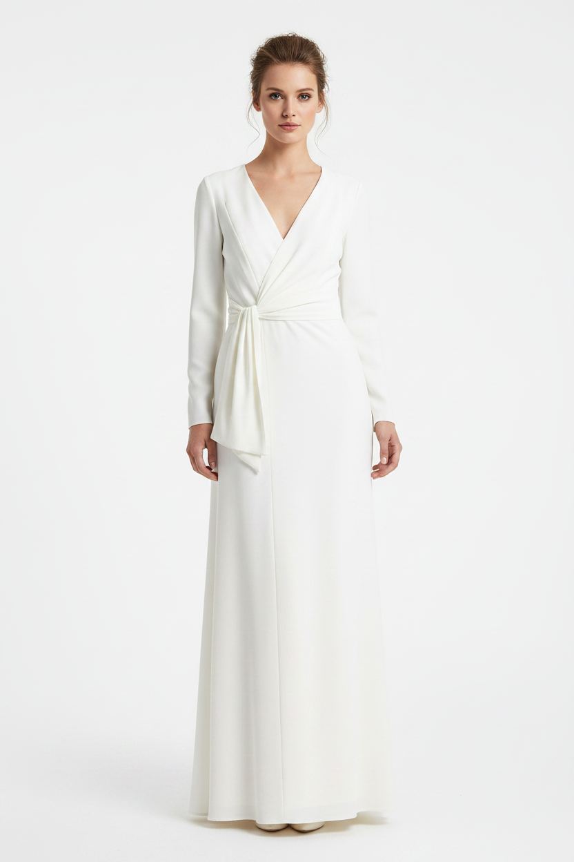 Veloura White Dress – Soft Elegance & Grace