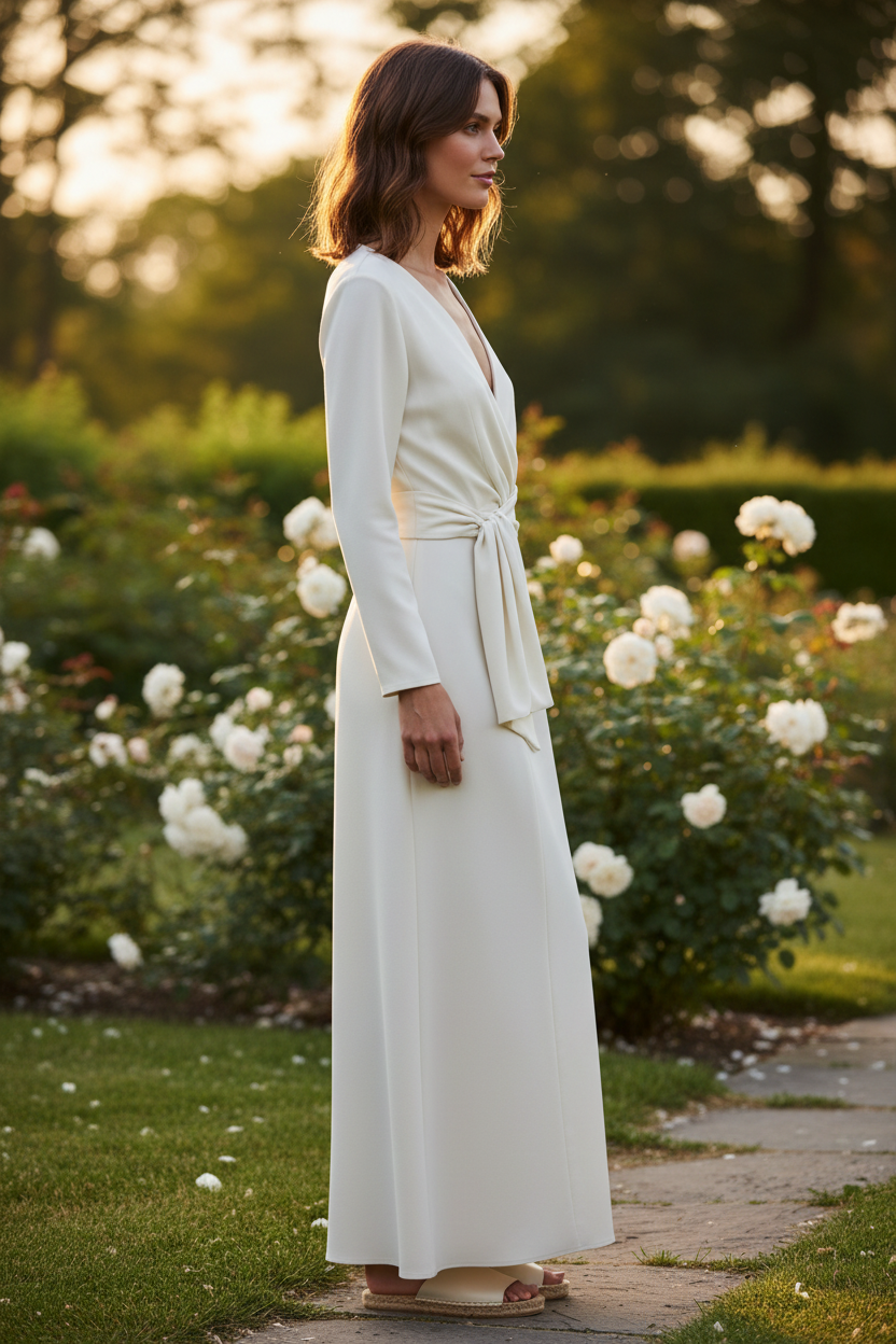 Veloura White Dress – Soft Elegance & Grace