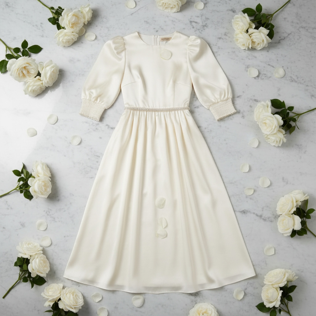 Ivory Cream Dress