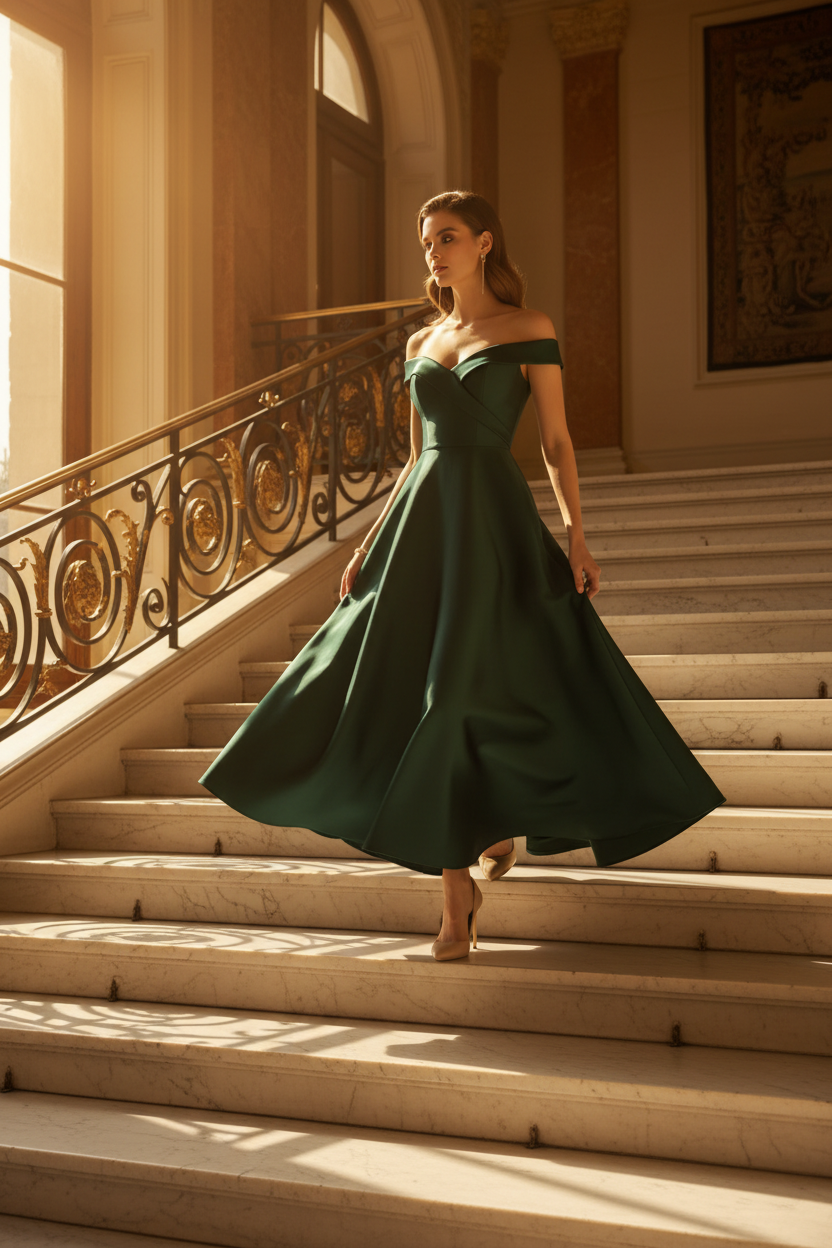Marble staircase