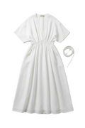 White Linen Maxi Dress