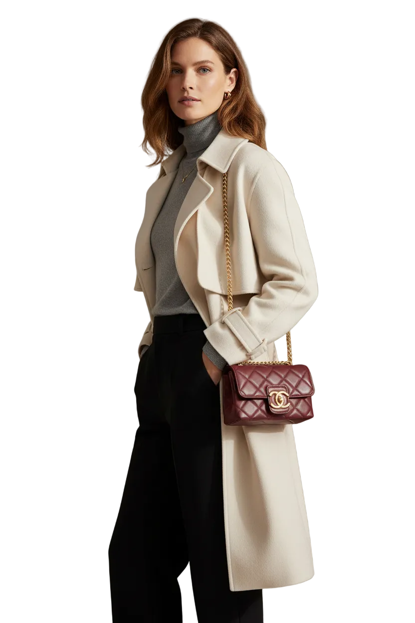 Woman with bag